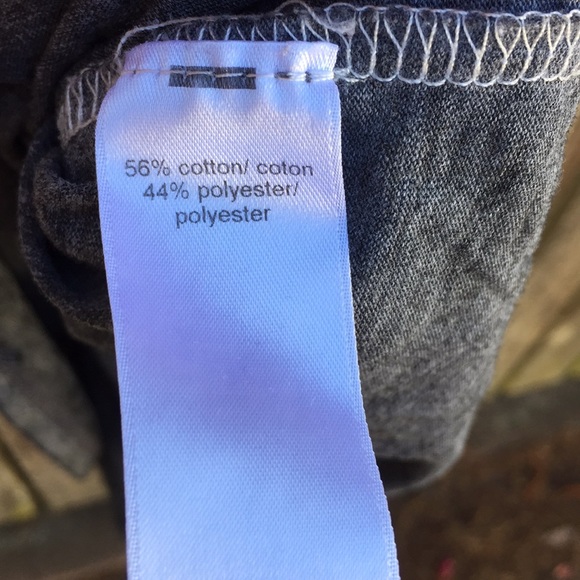 Maurice’s Plus 2 Top Tee Raglan  Baseball Gray 2X - Picture 4 of 5